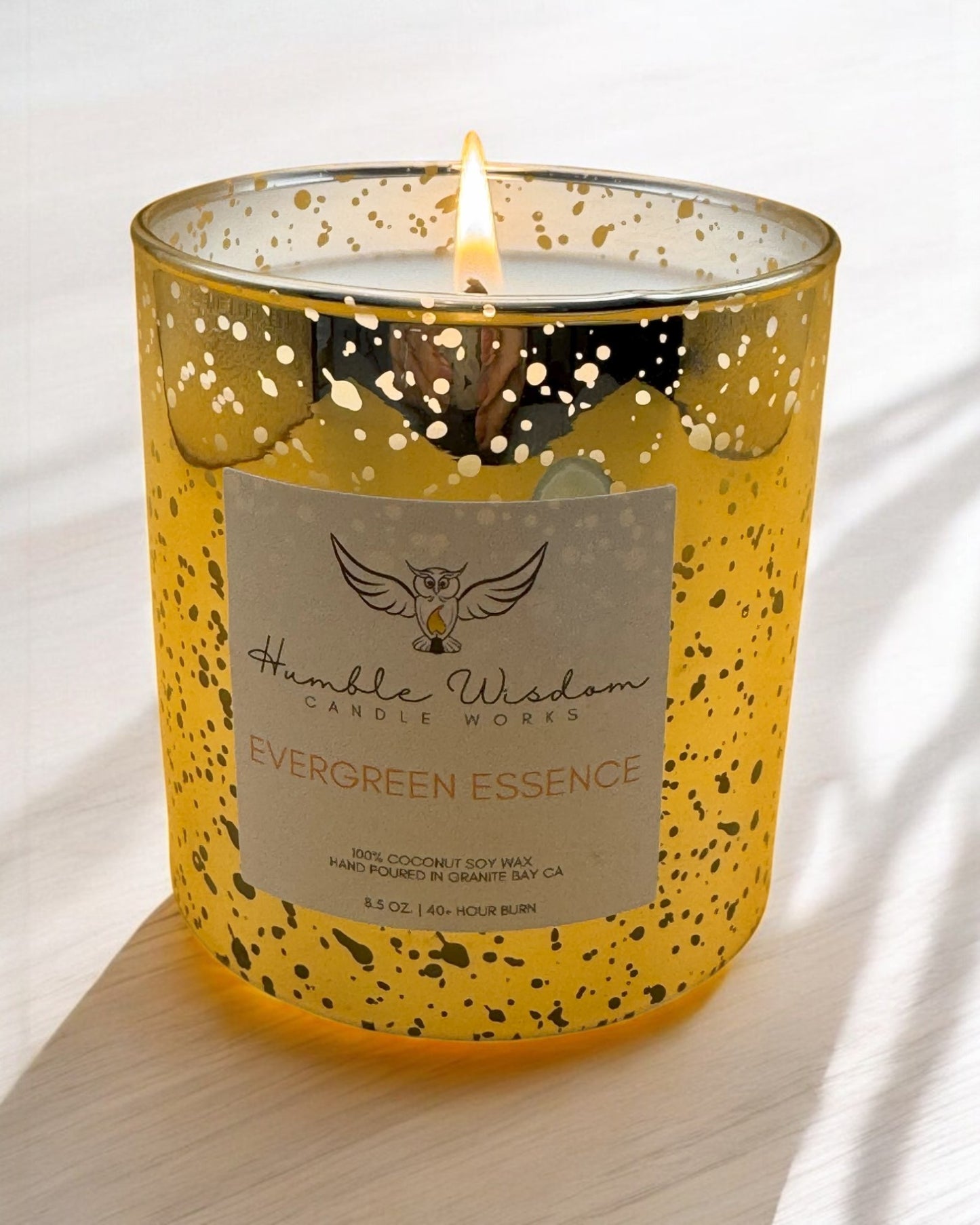 Luxury Gold Coconut Soy Blend Candle